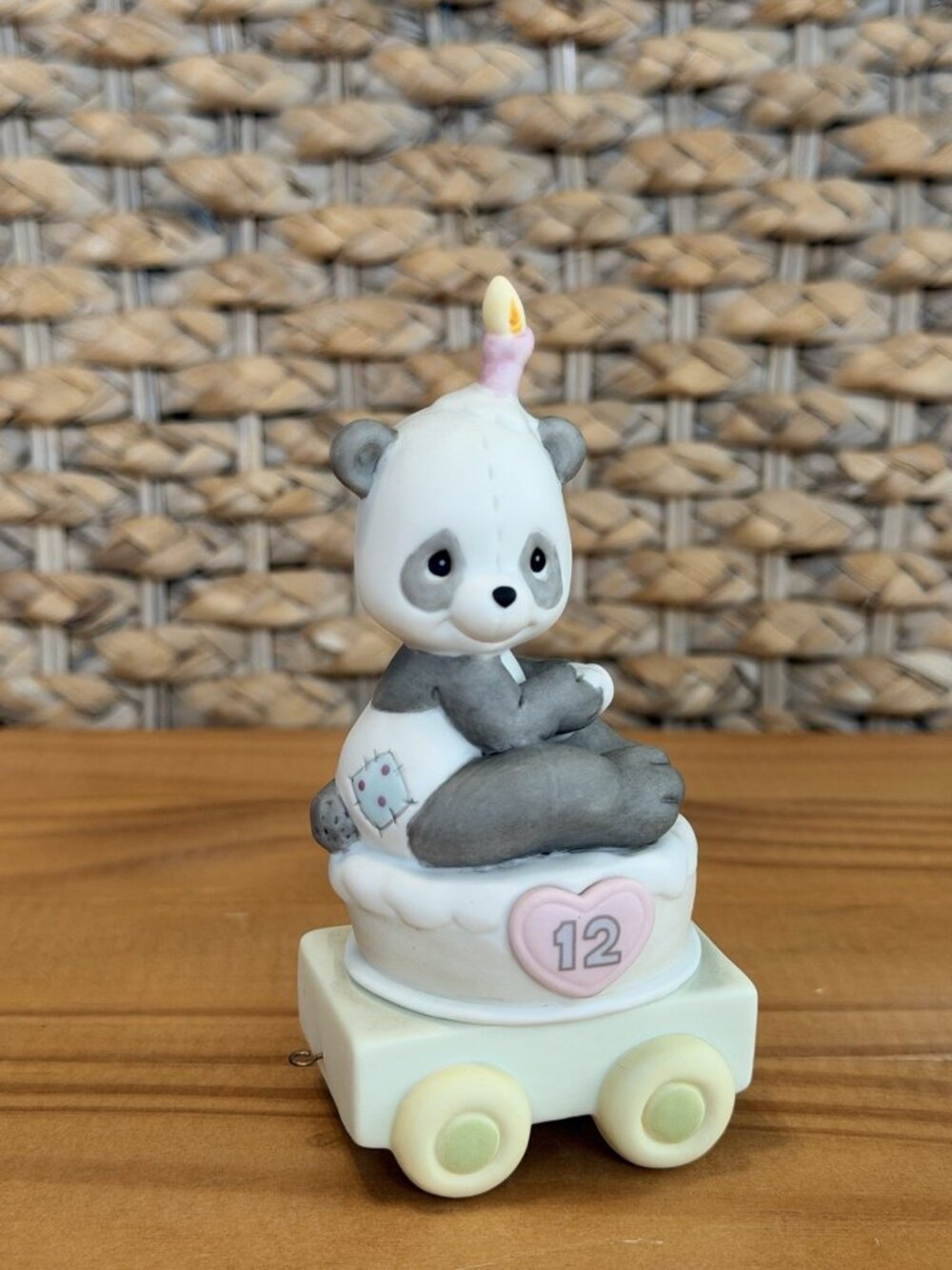 Precious Moments Birthday Train Give A Grin Let The Fun Begin Age 12 w/BOX